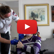 Holocaust Survivor Covid Vaccine