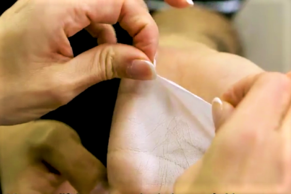 Nano-tech healing fiber
