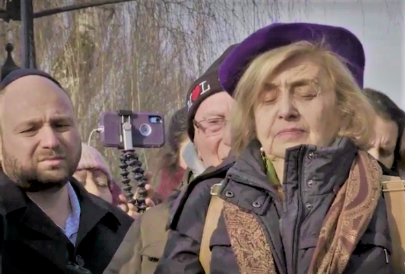 Holocaust survivor Tova Friedman. (YouTube Screenshot)