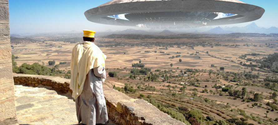 UFO rendering