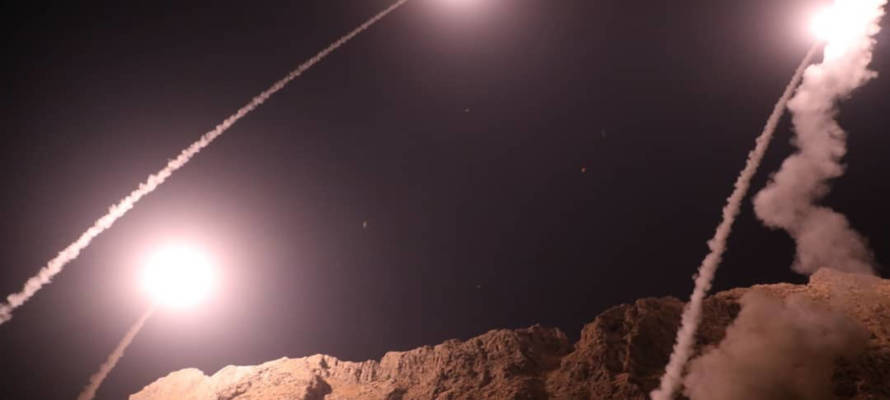 Iran fires missiles