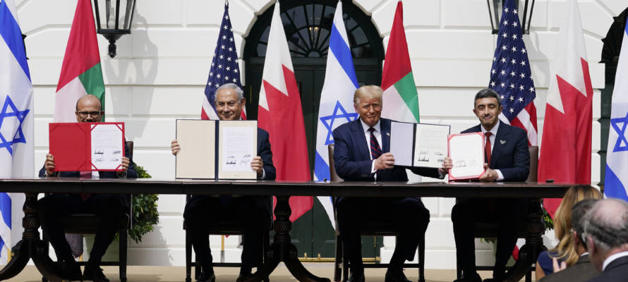APTOPIX Trump US Mideast