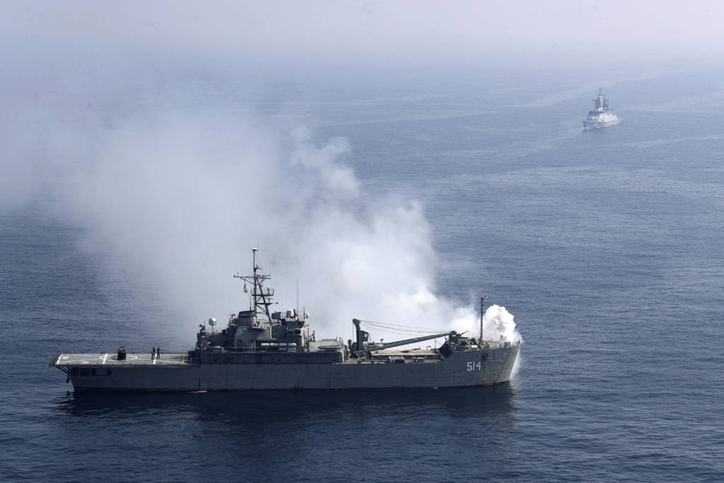 Iran Russia Drill