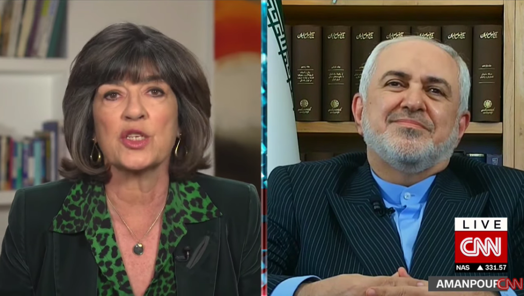 Amanpour Zarif