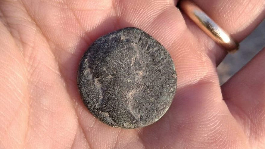 Ancient roman coin