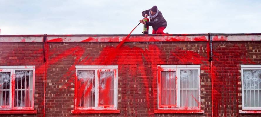 Anti-Israel vandalism in England