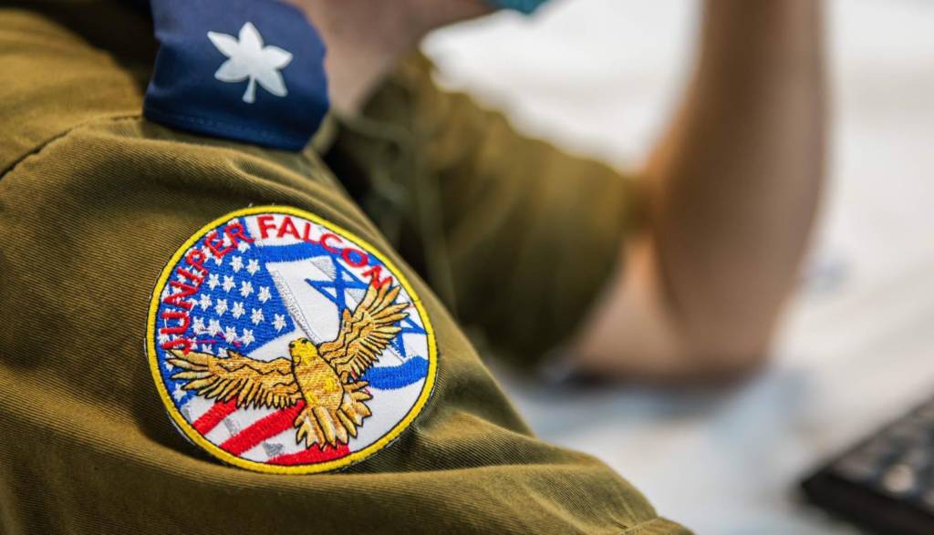 Juniper-Falcon shoulder patch