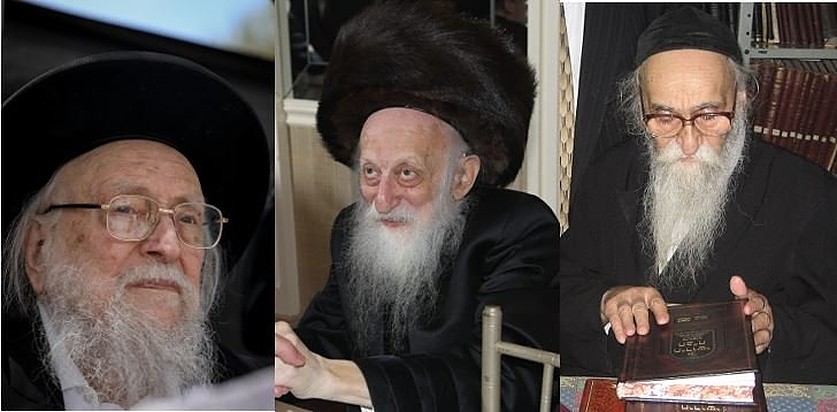 Rabbis Sheiner, Soloveitchik, Twerski