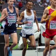 Israeli marathon runner Girmaw Amare