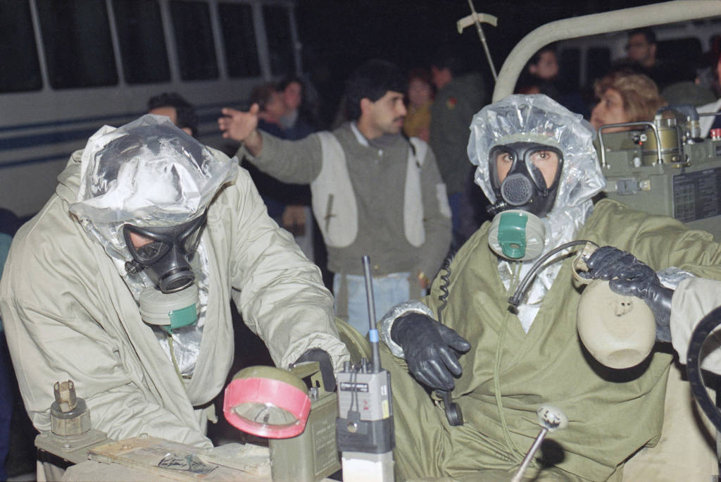 Gulf War 1991 Israel Army Chem. Warfare