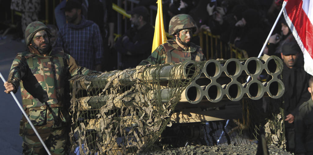 Hezbollah rocket launchers