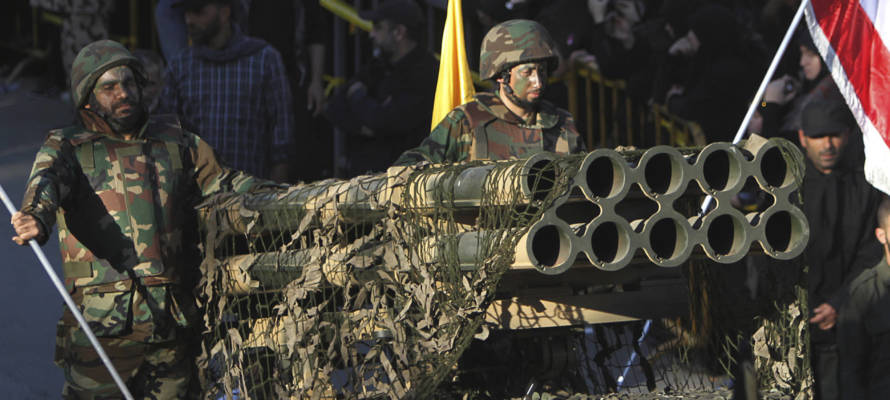 Hezbollah rocket launchers