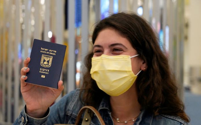 Israeli tourist Dubai passport