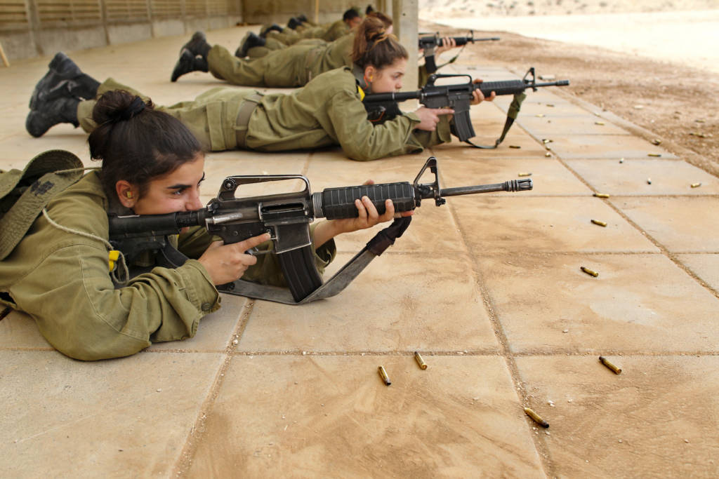 IDF Soldiers Shooting Training