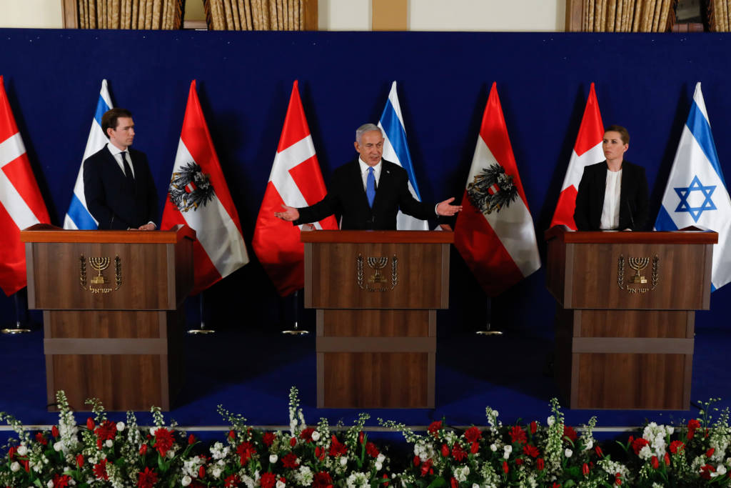 Austria, Denmark, Israel