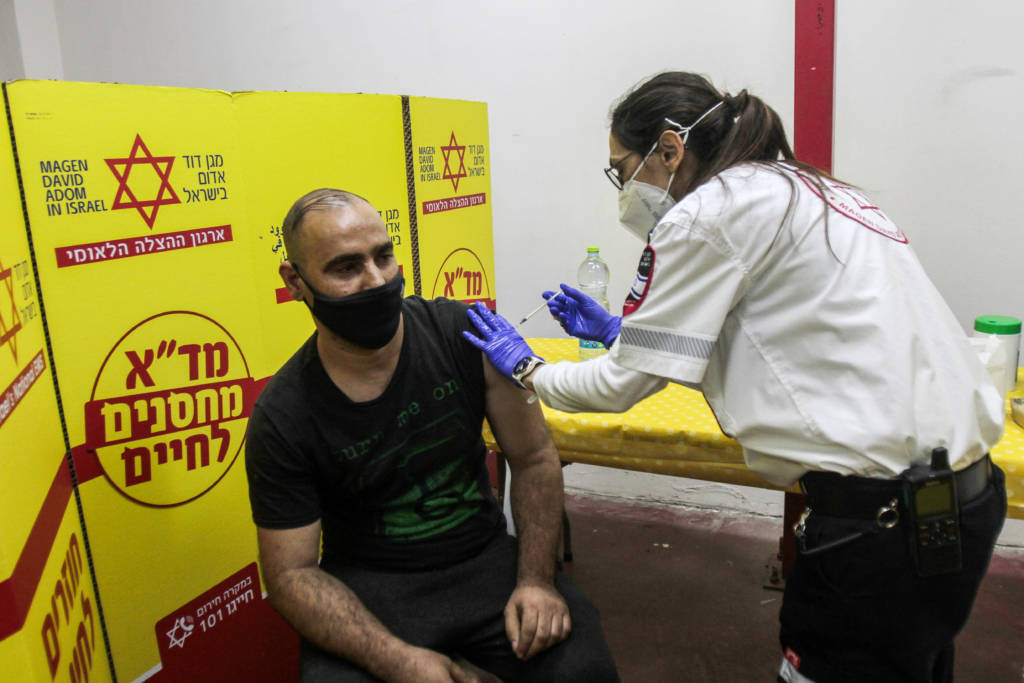 palestinians vaccine samaria