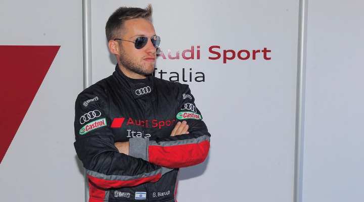Israeli race car driver Bar Baruch