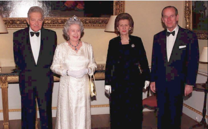 Ezer Weizmann Prince Philip