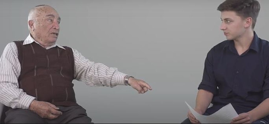 Holocaust Survivor, Israeli Teen