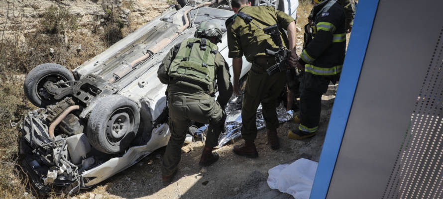 ramming attack by a Palestinian terrorist