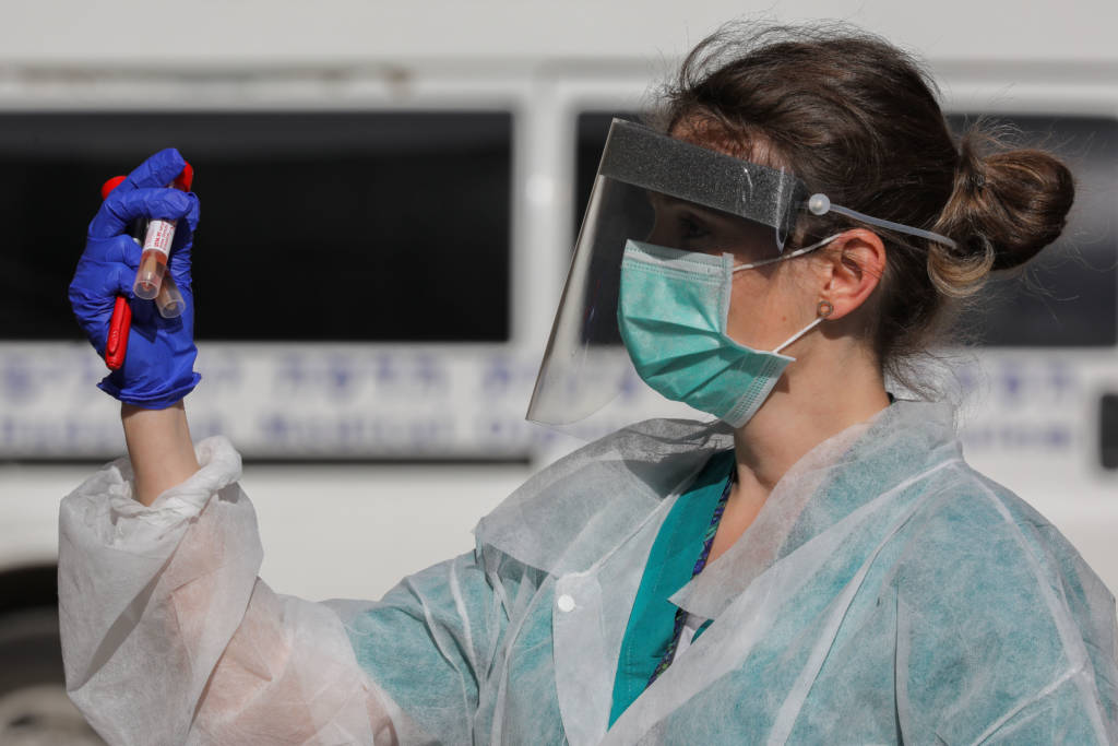 coronavirus test samples