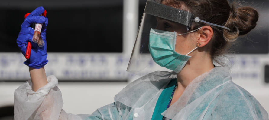 coronavirus test samples