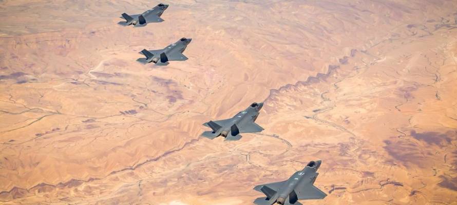 Israel Air Force F-35 stealth bombers
