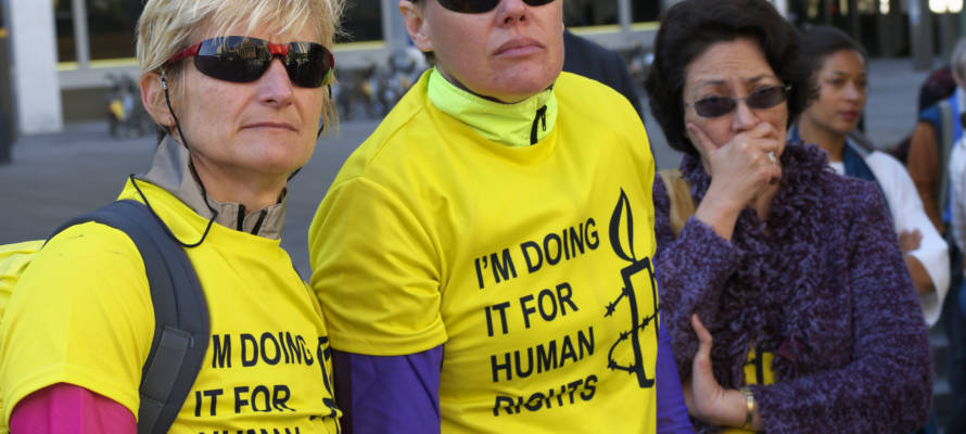 Amnesty International supporters