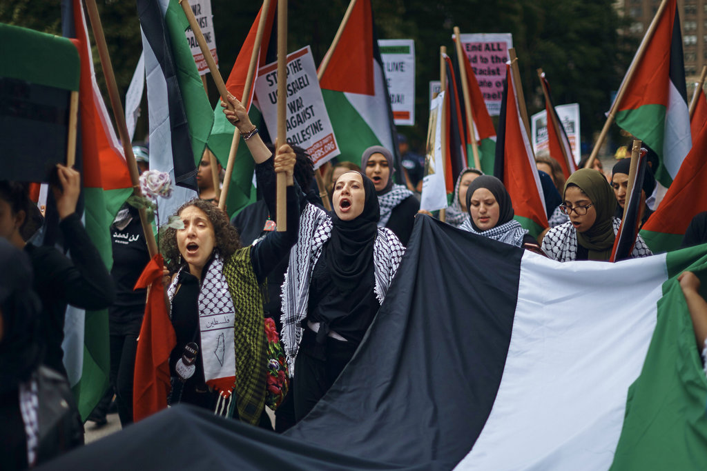 anti-Israel Protesters