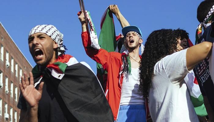 Anti-Israel protesters
