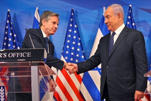 Benjamin Netanyahu, Anthony Blinken