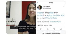 Tala Halawa tweet