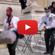 Palestinian riot in New York