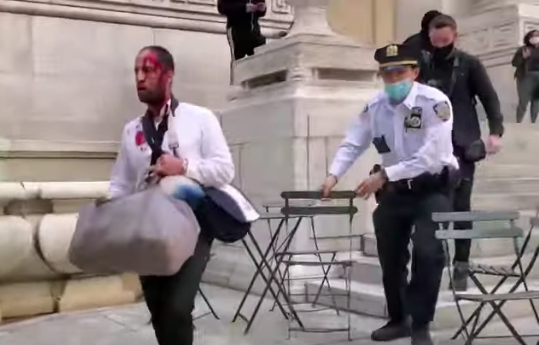 Palestinian riot in New York