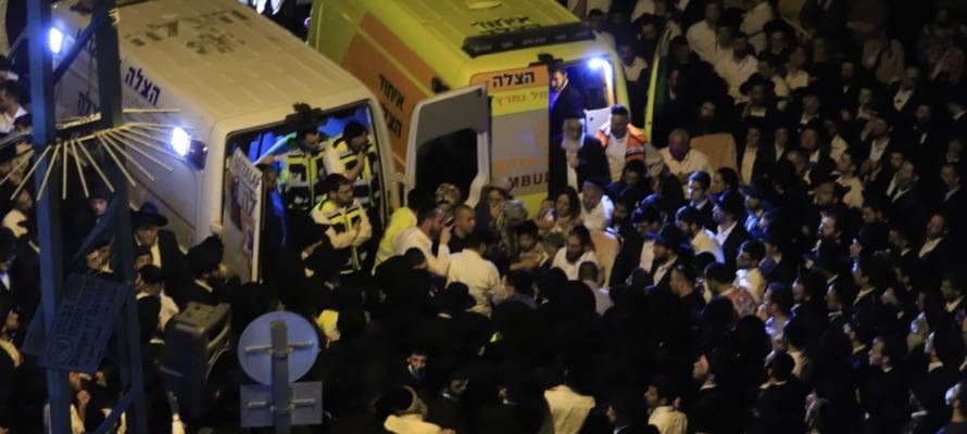 funeral meron tragedy