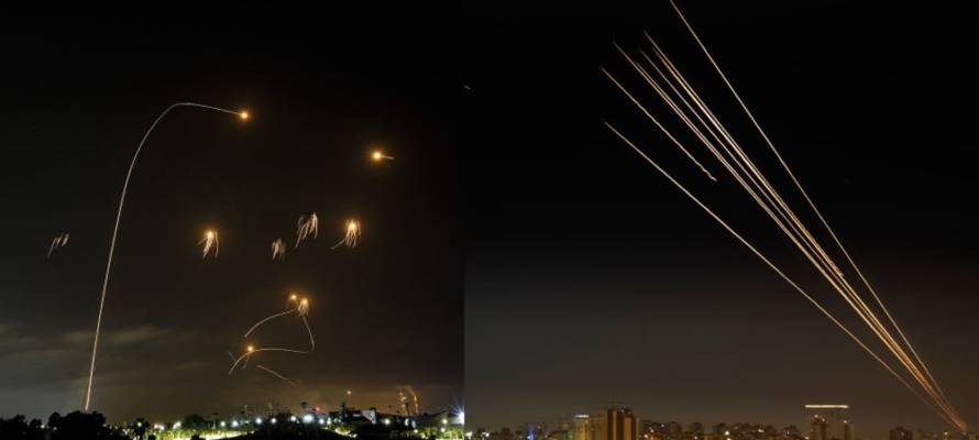 iron dome vs hamas rockets