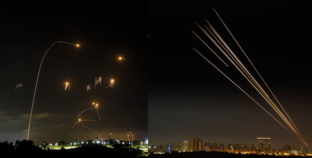 iron dome vs hamas rockets