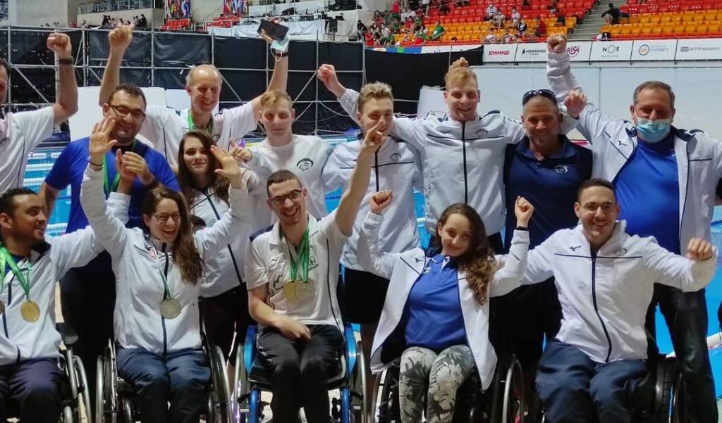 israel parlympic swim team