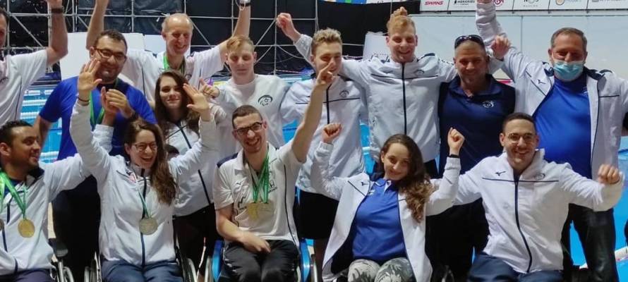 israel parlympic swim team