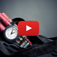 Time,Bomb,In,A,Backpack,Representing,Terrorist,Attack