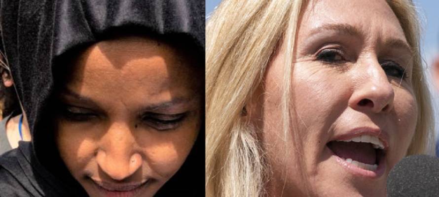 Ilhan Omar Marjorie Taylor Greene