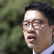 Pro-democracy activist Nathan Law
