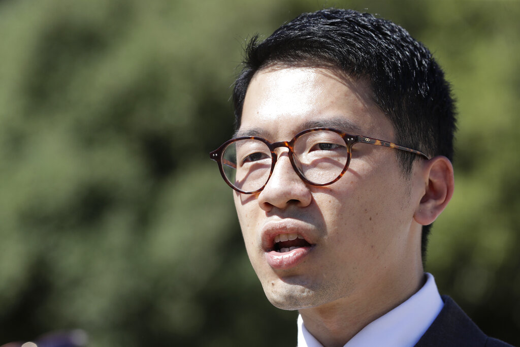 Pro-democracy activist Nathan Law