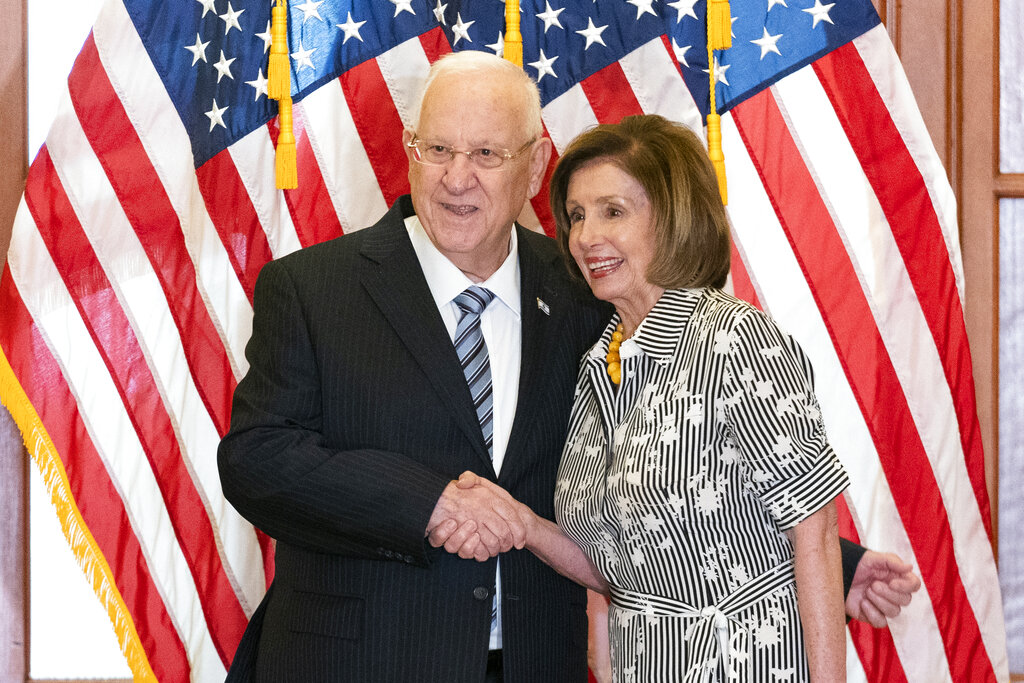 Nancy Pelosi, Reuven Rivlin