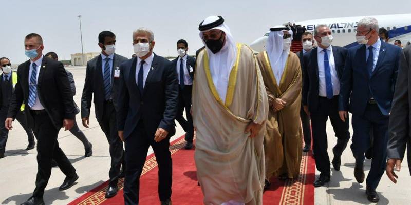 Yair Lapid UAE