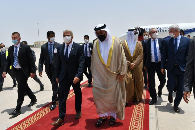 Yair Lapid UAE