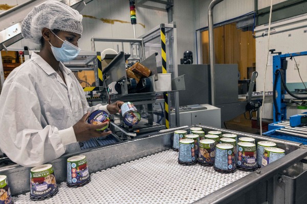 Ben and Jerry's factory