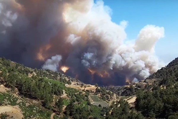 Cyprus fire