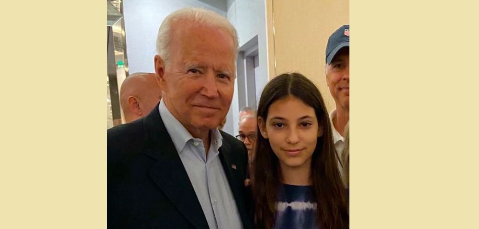 Elisheva Cohen meets President Biden