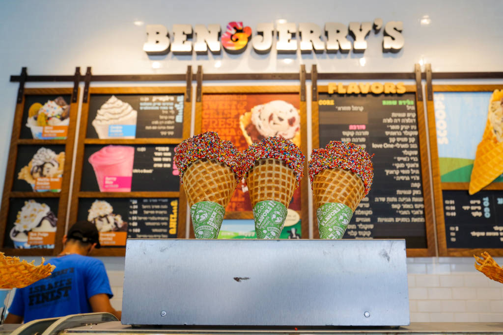 BEN AND JERRYS